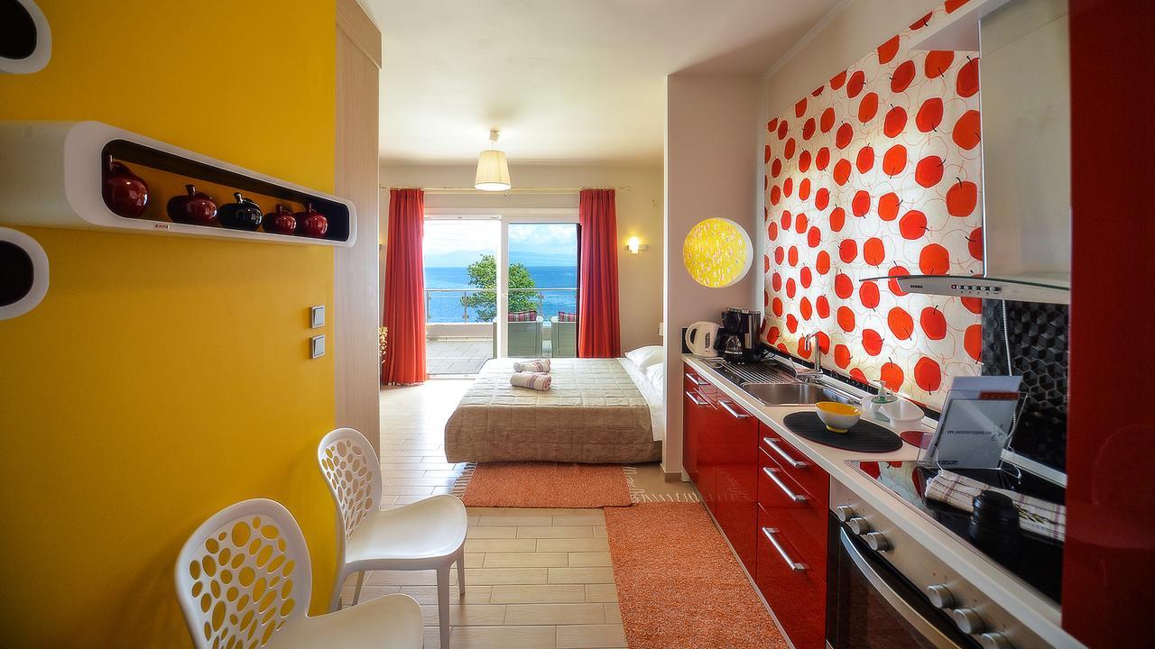 Sea View Suite With Pool 盖奥斯 外观 照片